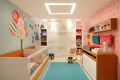 Детские комнаты для малышей